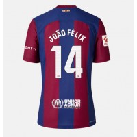 Echipament fotbal Barcelona Joao Felix #14 Tricou Acasa 2023-24 pentru femei maneca scurta